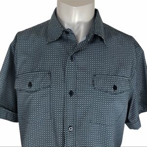 Hydrogen men’s casual shirt sleeve shirt size Large